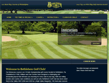 Tablet Screenshot of bethlehemgc.com